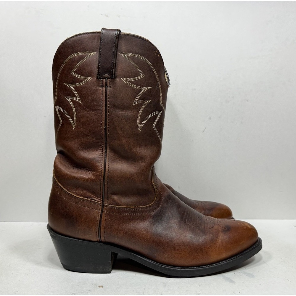 Durango Brown Oiled Briar Leather Western Cowboy Boot TR763 Men's Size 12 EE